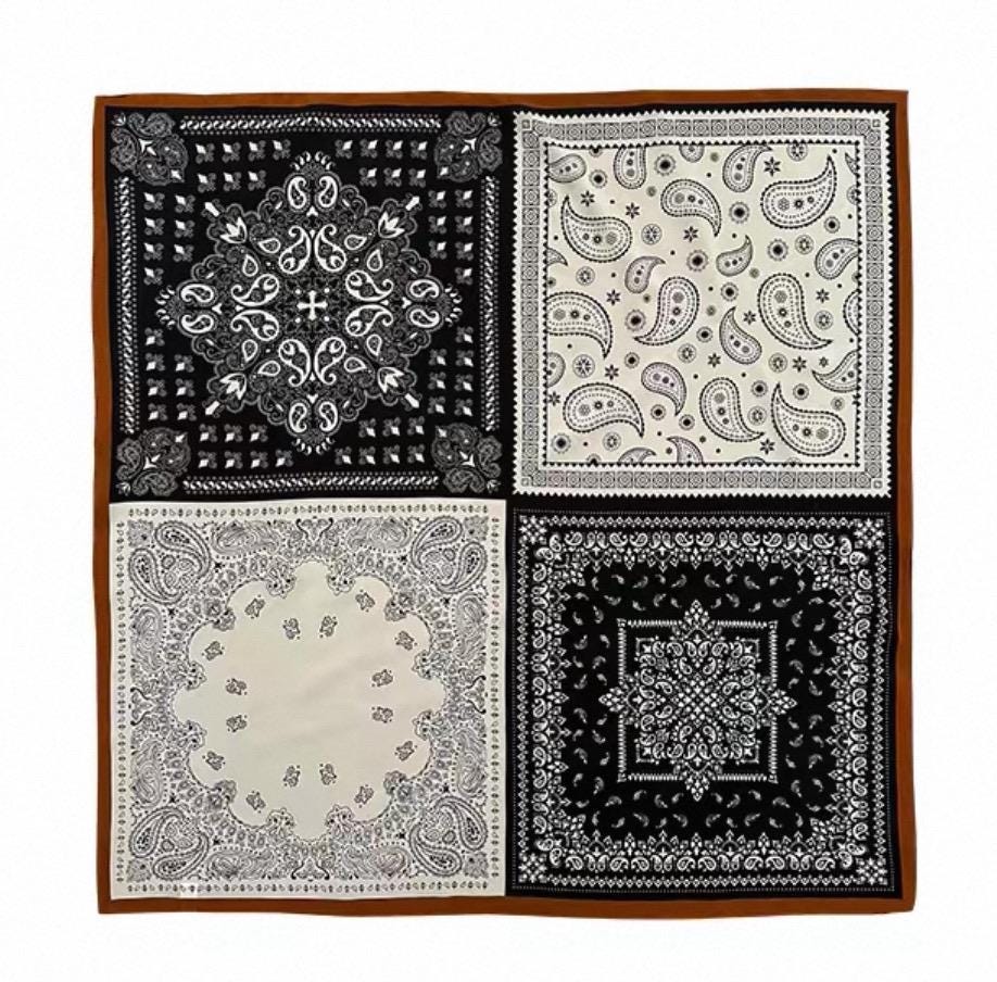 100% Mulberry Silk 26”x26” 65×65 cm