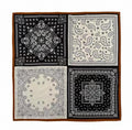100% Mulberry Silk 26”x26” 65×65 cm