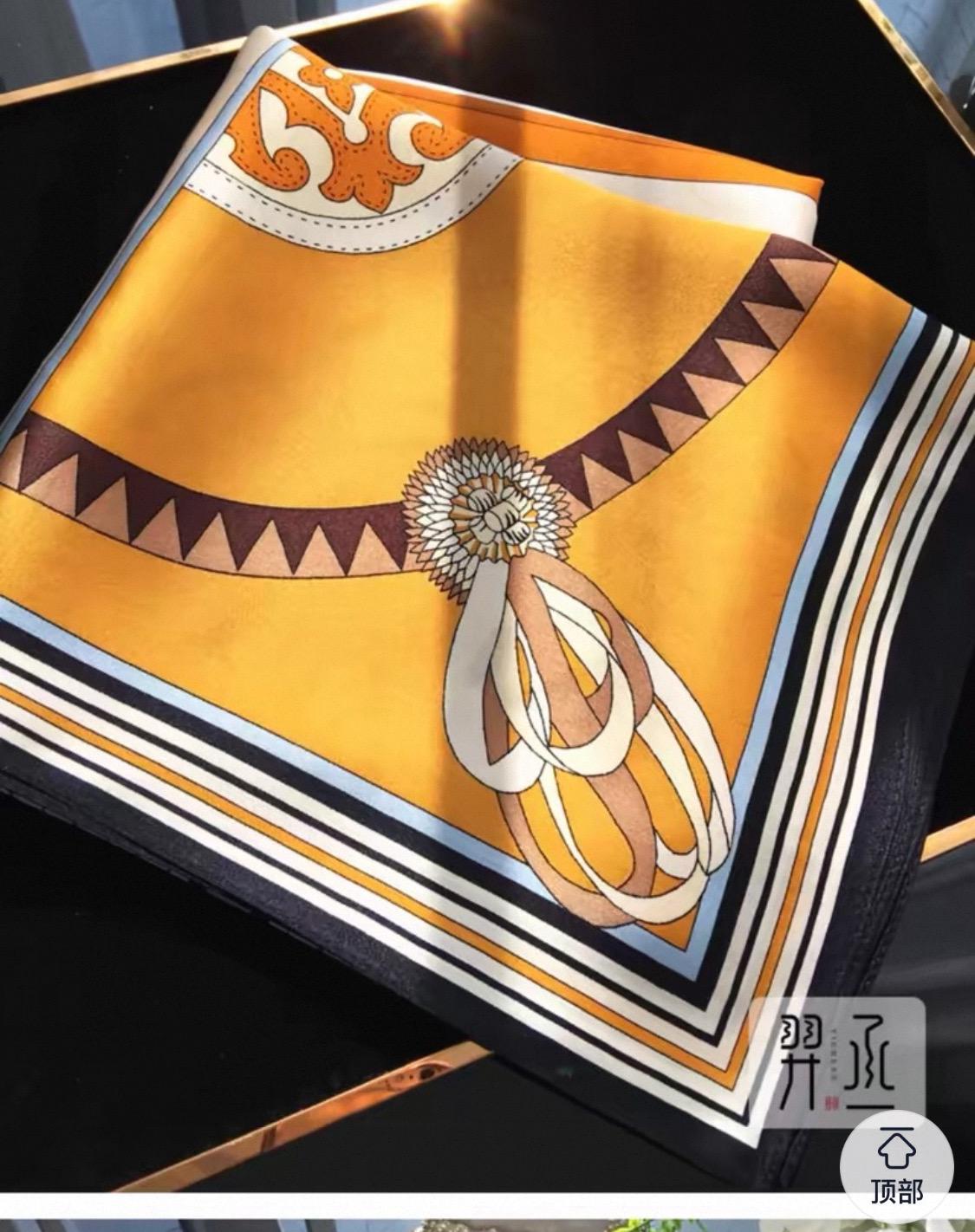 100% Mulberry Silk Scarf 35”×35” 90×90 cm Equestrian Horse Print Silk Scarf | Vintage Patchwork Square Scarf