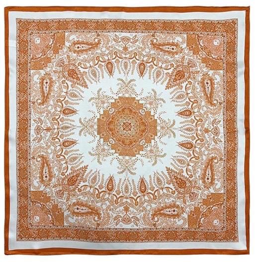 Vintage Paisley Mulberry Silk Square Scarf, Old Money Aesthetic Silk Neckerchief 21”x21”, Luxury Garden Floral Hair Bandana, Gift for Her