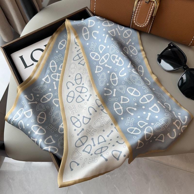 100% Mulberry Silk Skinny Scarf for Women, 6.7x59" Long Silk Ribbon Tie, Minimalist Neck Scarf, Elegant Hair Scarf, Luxury Purse Accessory