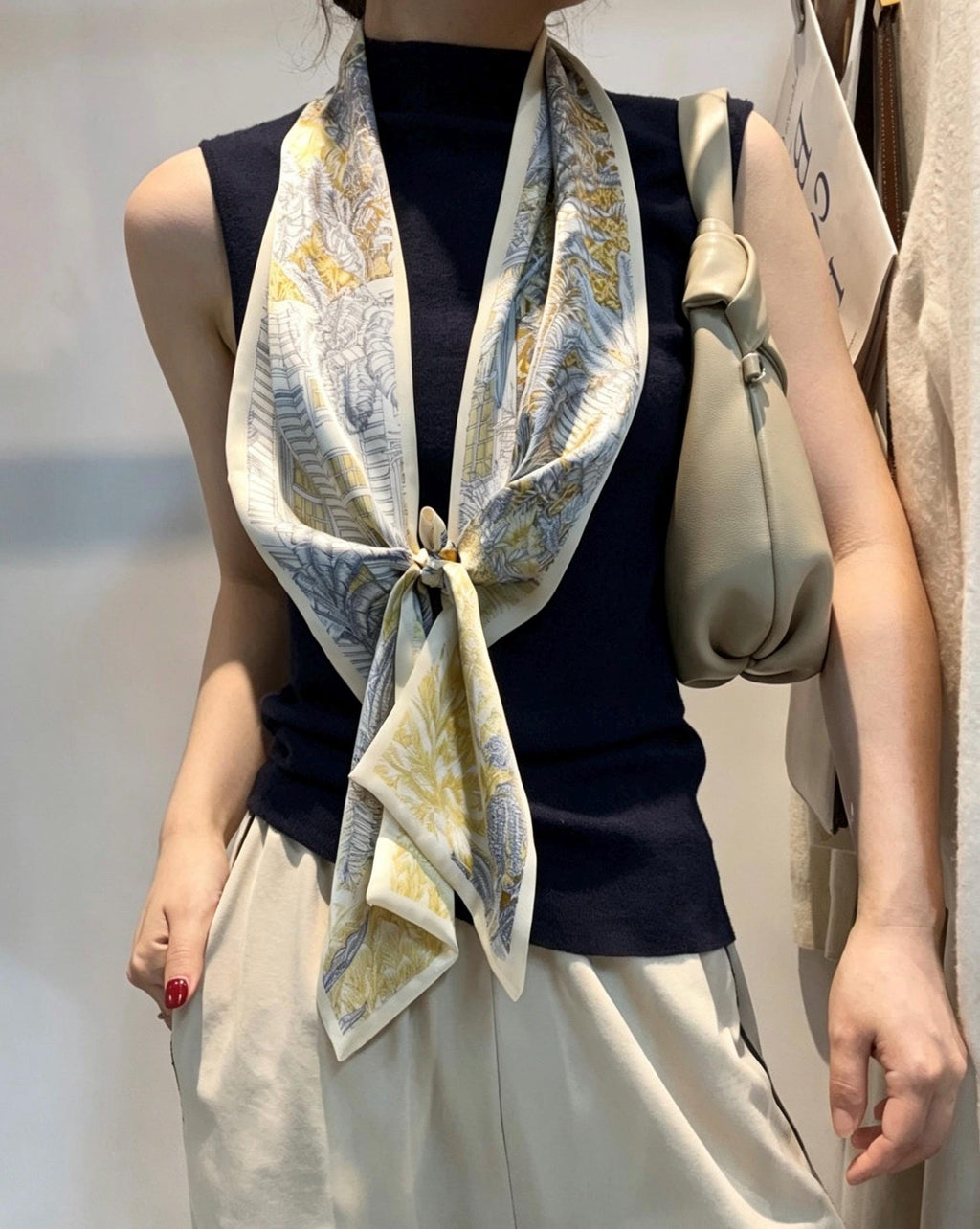 100% Mulberry Silk Skinny Scarf for Women, 6.7x59" Long Silk Ribbon Tie, Minimalist Neck Scarf, Elegant Hair Scarf, Luxury Purse Accessory