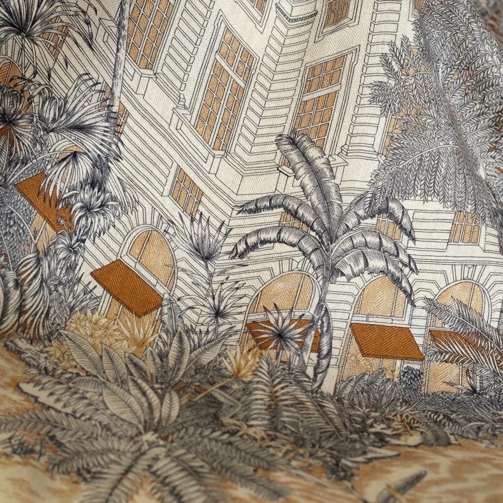 Elegant Beige Silk Wool Scarf, 33x33 in Luxury Double-Sided Square Shawl, Japanese Style Soft Pashmina, Versatile Wrap for Spring & Fall