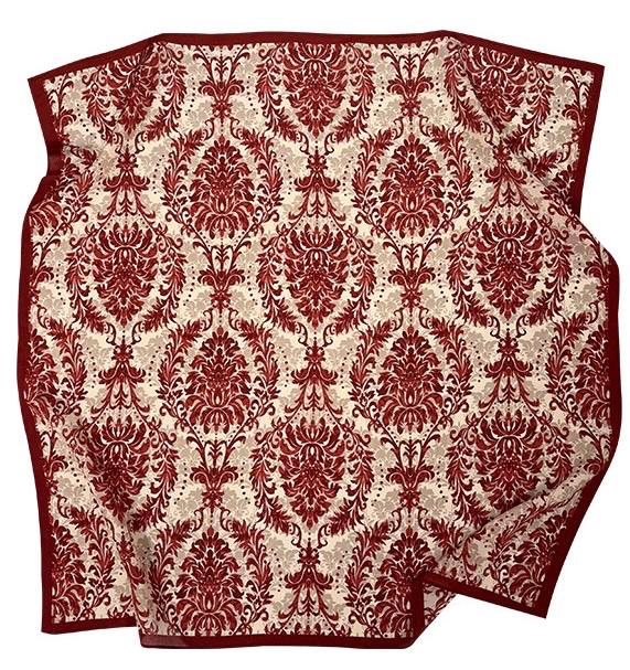 100% Mulberry Silk Scarf 26x26" 65x65CM, Master Classical Art Print, Silk Crepe de Chine Square Scarf, Elegant Artistic Neck Scarf for Women