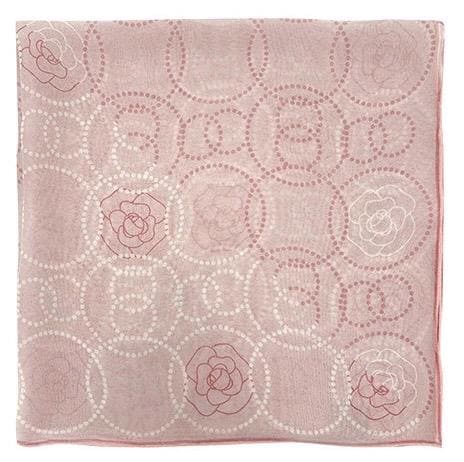 100% Silk Wool Scarf 26"x26" 65x65cm,Romantic Soft Pink Mulberry Silk Scarf,Sheer Georgette Silk Square,Lightweight Elegant Shawl