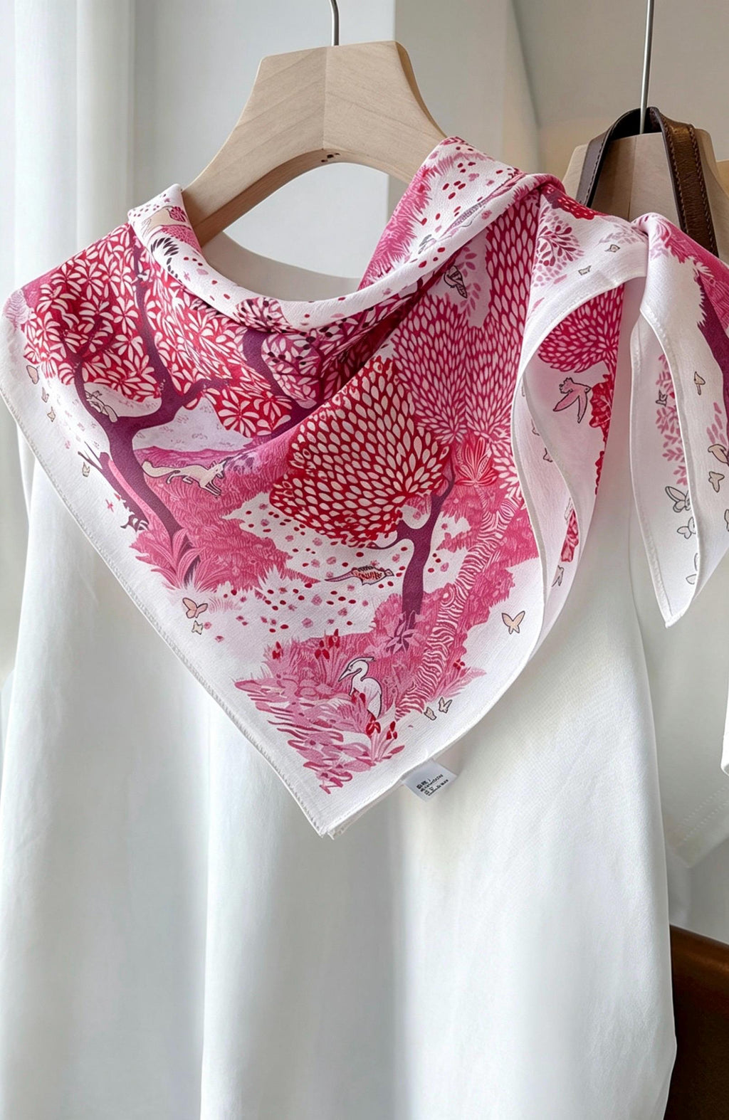 100% Mulberry Silk Scarf 26"x26" 65x65CM Sage Green Silk Crepe de Chine Scarf Spring Summer Hair Neck Scarf Luxury Elegant Head Scarf