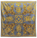 100% Mulberry Silk Scarf 43"x43" 110x110cm, Luxury Morandi Gray Carriage Silk Scarf, Premium Silk Satin Shawl, Vintage Wrap Gift for Her