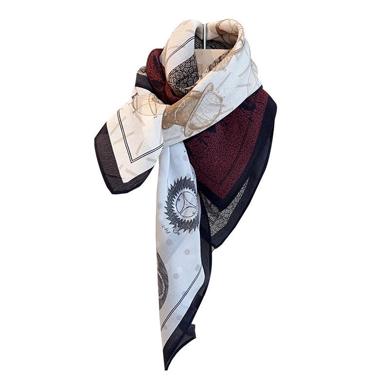 100% Silk Scarf 26"x26" 65x65cm Luxury Crepe de Chine Mulberry Silk Neckerchief Elegant Retro Artistic Shawl Bandana Gift for Her