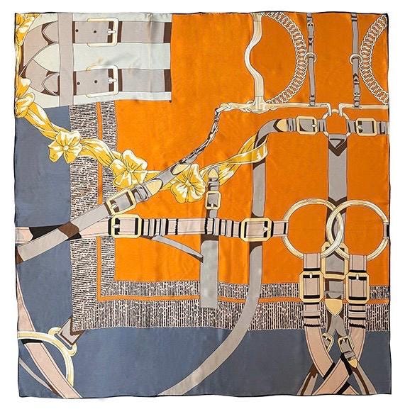 100% Mulberry Silk Scarf 42"x42" 108x108cm, Luxury Hangzhou Silk Satin Scarf, Quiet Luxury Large Bandana, Old Money Aesthetic Gift for Her