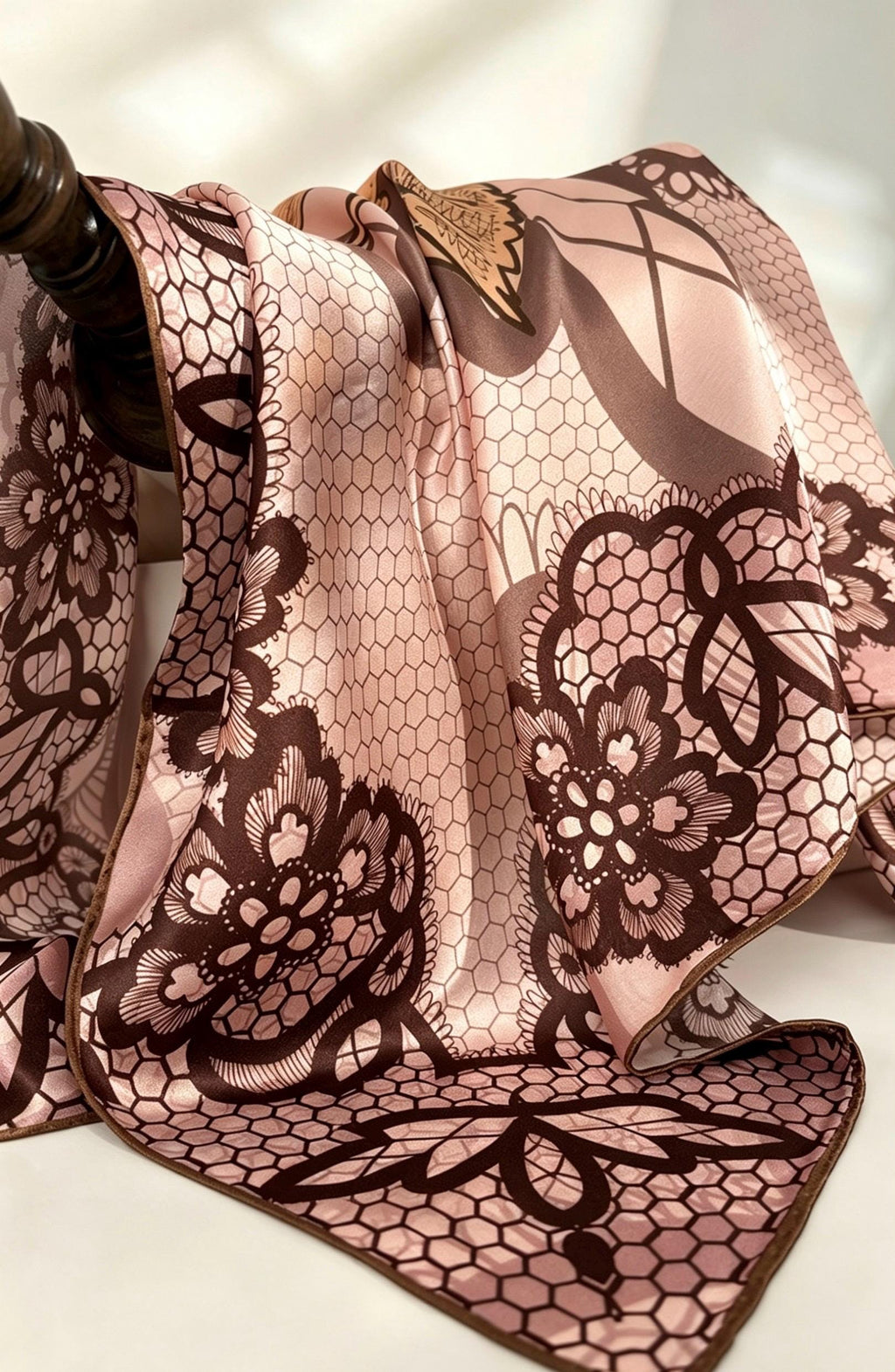 100% Mulberry Silk Scarf 42"x42" 108x108cm, Hangzhou Silk Wrap, Elegant Spring Shawl, Sun Protection Square Scarf, Luxury Hair Bandana Gift