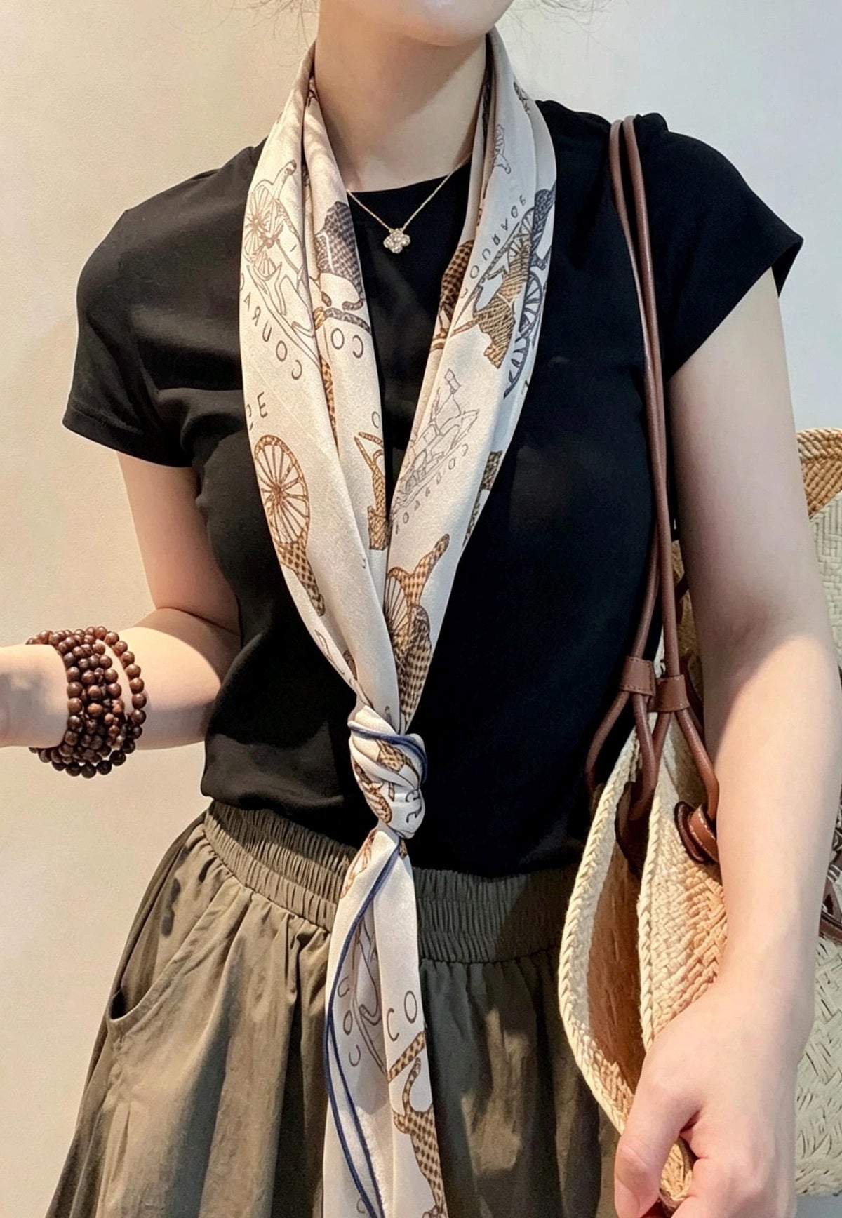 100% Mulberry Silk Scarf 43"x43" 108x108cm, British Style Gauze Shawl, Muted Tone Silk Wrap, Intellectual Classy Gift for Her