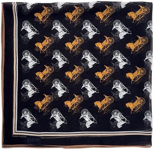 100% Mulberry Silk Scarf 26"x26" 65x65cm, Sheer Silk Georgette Floral Square Scarf, Fresh Elegant Neckwear, Spring Summer Gift for Her