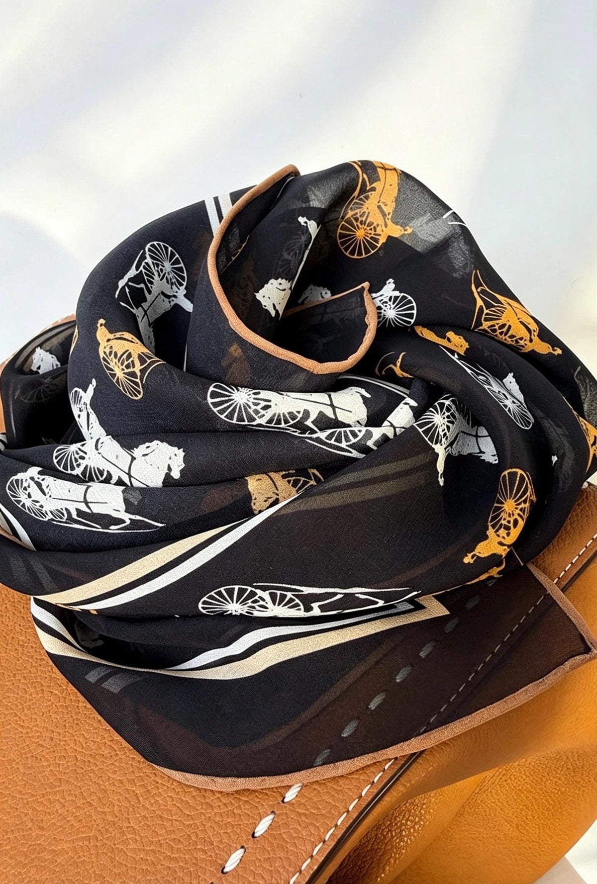 100% Mulberry Silk Scarf 26"x26" 65x65cm, Sheer Silk Georgette Floral Square Scarf, Fresh Elegant Neckwear, Spring Summer Gift for Her