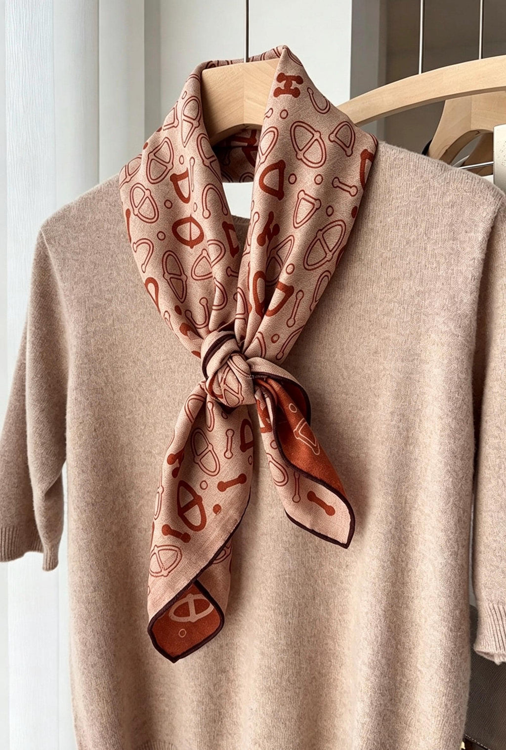 Silk Wool Scarf 35"x35" 88x88cm, Dusty Blue Reversible Silk Wool Square Scarf, Winter Shawl Wrap, Elegant Gift for Her