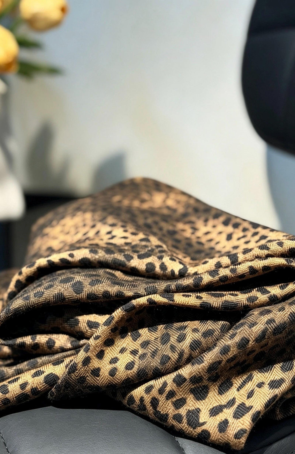 Silk Wool Scarf 54"x54" 138x138cm, Caramel Maillard Old Money Mulberry Silk Square Scarf Large Shawl Winter Warm Wrap Gift for Her