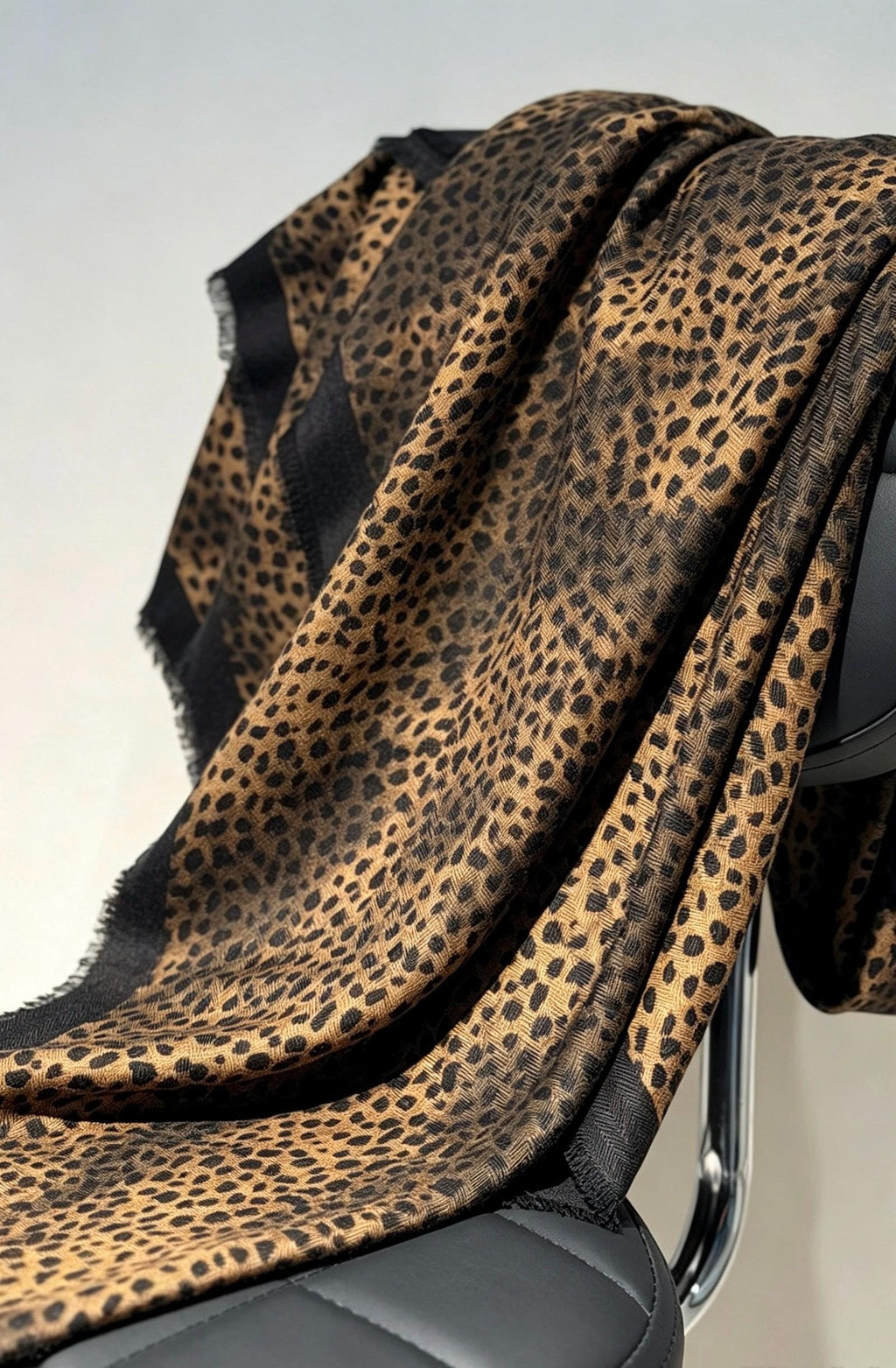 Silk Wool Scarf 54"x54" 138x138cm, Caramel Maillard Old Money Mulberry Silk Square Scarf Large Shawl Winter Warm Wrap Gift for Her