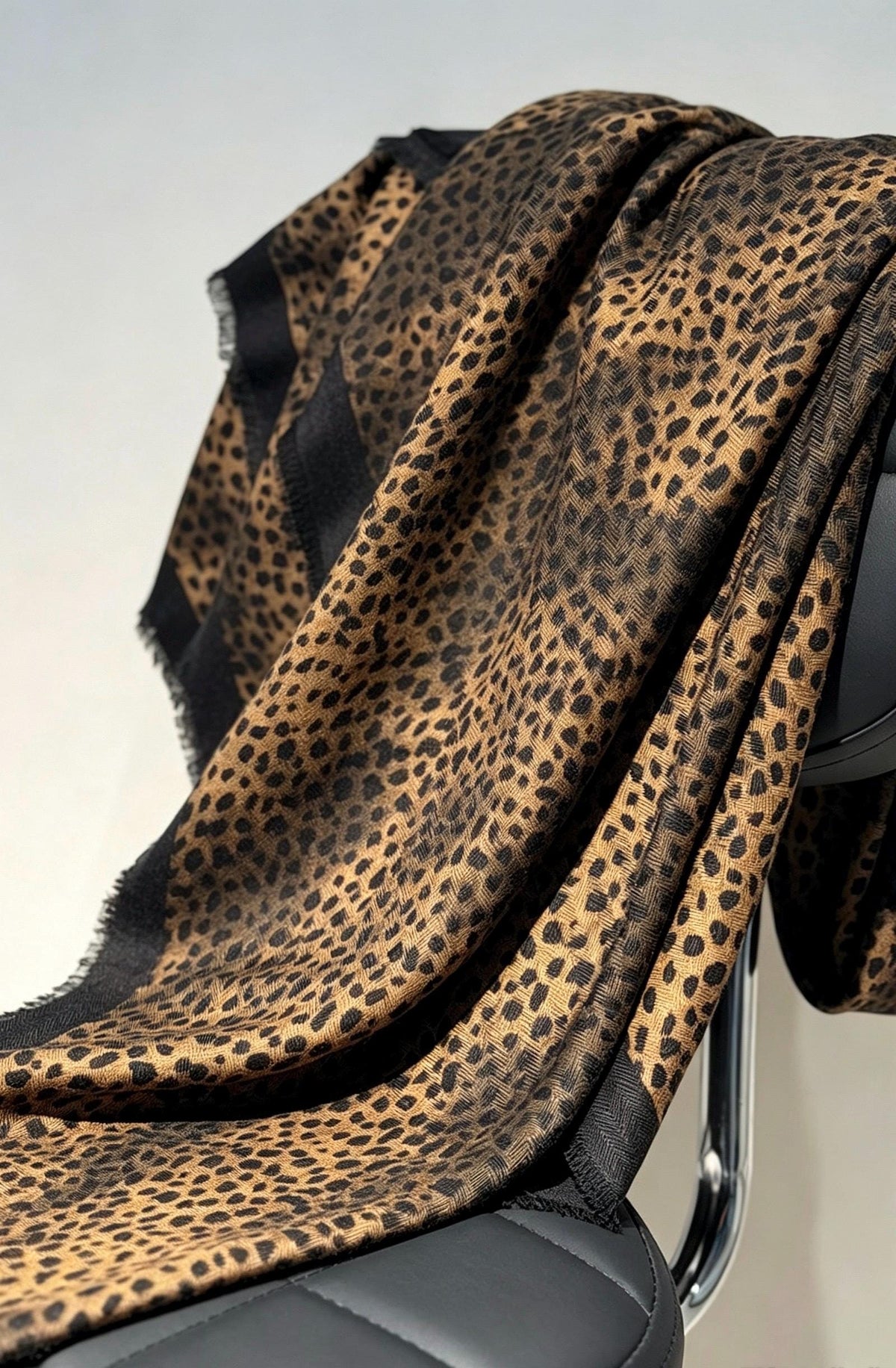 Silk Wool Scarf 54"x54" 138x138cm, Caramel Maillard Old Money Mulberry Silk Square Scarf Large Shawl Winter Warm Wrap Gift for Her