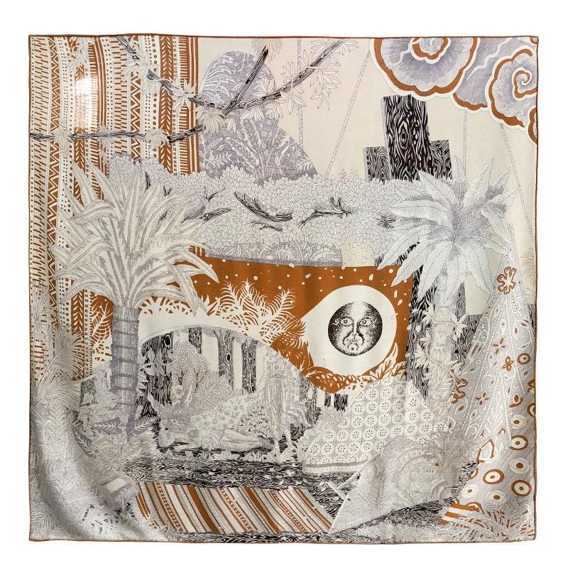 Silk Wool Scarf 53"x53" 135x135cm, Elegant Intellectual Silk Wool Square Scarf Shawl, 2-in-1 Warm Office Wrap, Gift for Her