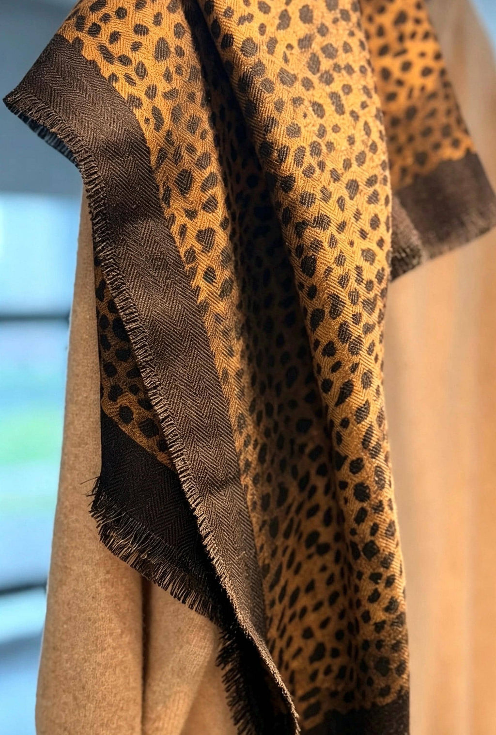 Silk Wool Scarf 54"x54" 138x138cm, Caramel Maillard Old Money Mulberry Silk Square Scarf Large Shawl Winter Warm Wrap Gift for Her