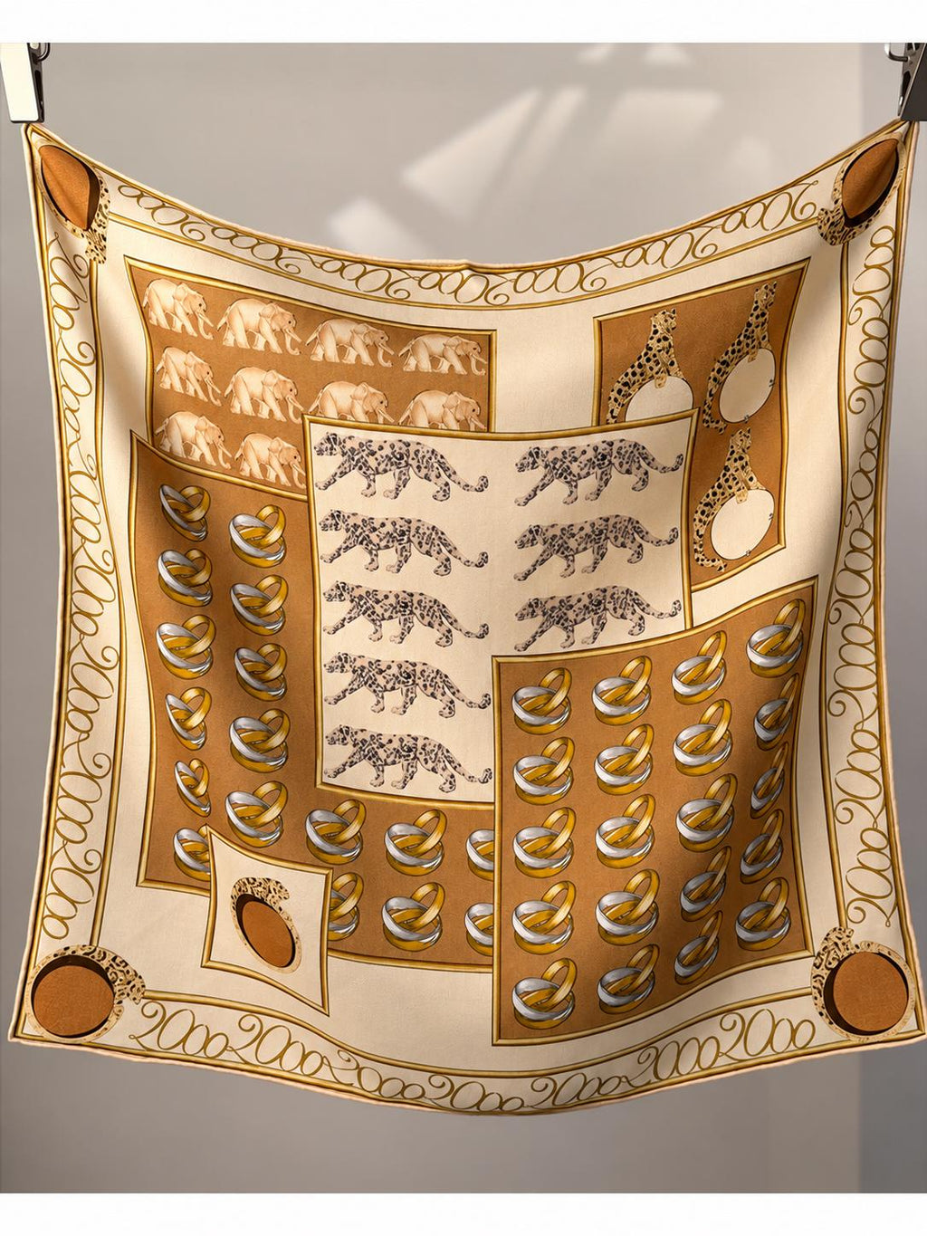 Silk Wool Scarf 26”x26” 65x65cm, Italian Vintage Two Tone Square Scarf, European Style Silk Wool Neck Scarf, Women’s Winter Accessory