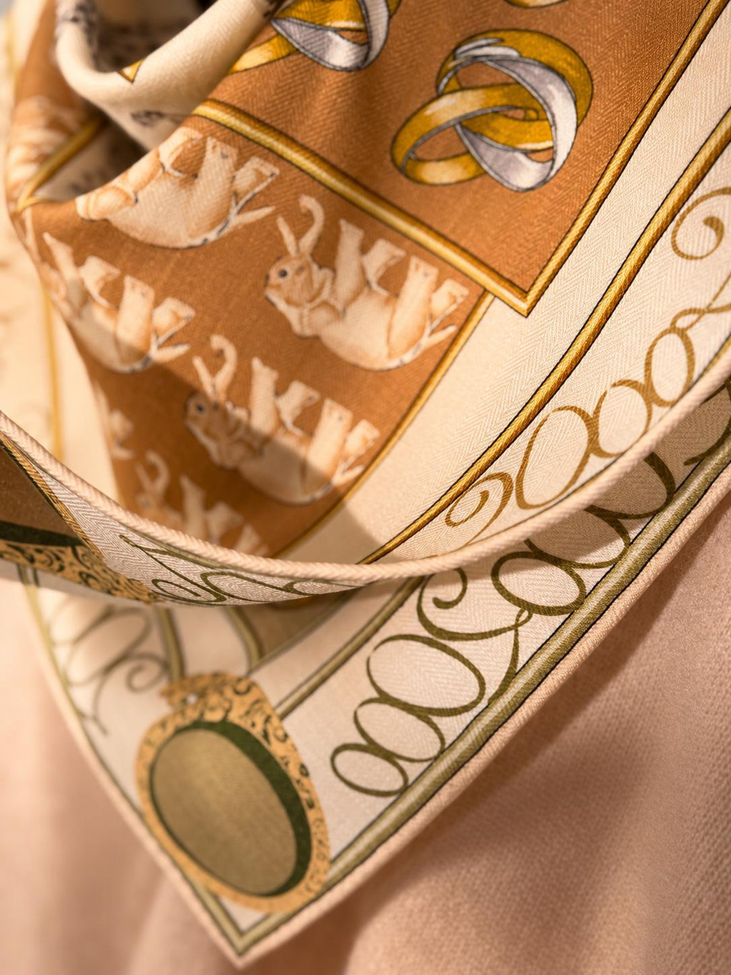Silk Wool Scarf 26”x26” 65x65cm, Italian Vintage Two Tone Square Scarf, European Style Silk Wool Neck Scarf, Women’s Winter Accessory