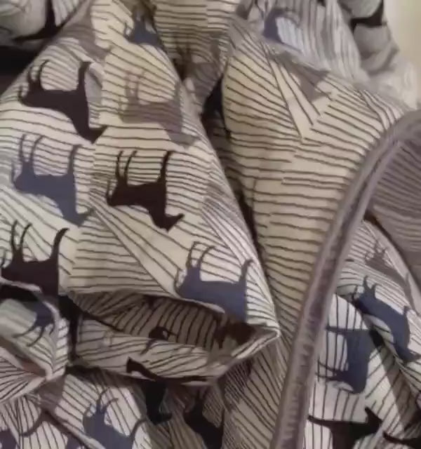 100% Mulberry Silk Scarf 53"x53" 135x135cm, Luxury Gray Equestrian Silk Wool Scarf, Blue Gray Horse Print Shawl, Winter Warm Wrap Gift